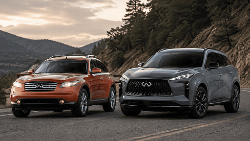 Infiniti QX65 2027 года перекликается с купеобразным внедорожником FX из 2000-х годов